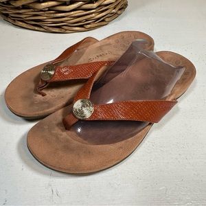 Vionic Hilda Woven Flip Flop Comfort Sandals Women’s 8.5